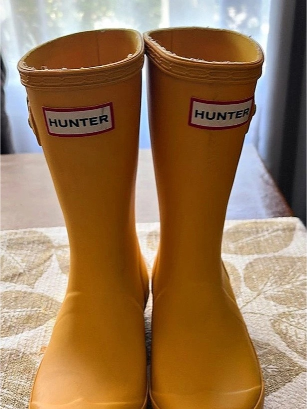 Kids Hunter rain boots size 13